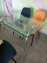 Стъклена трапезна маса, снимка 2