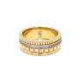 Златен дамски пръстен 9,42гр. размер:60 14кр. проба:585 модел:23083-1, снимка 1 - Пръстени - 44970424