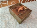 Ръчно декорирана дървена кутия в стил винтидж , снимка 1