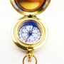 Компас бронзов с ретро дизайн. , снимка 3