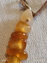 Дамска гривна от полиран кехлибар много красив стилен дизайн 18946, снимка 7