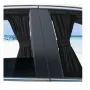 Комплект пердета за автомобил Mercado Trade, Странични завеси, 2 броя, Черен, снимка 3
