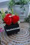 Декорация пиано със сапунени цветя, букет, рози, снимка 7