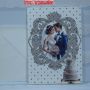 ⚜️ Картичка за сватба с плик №1082