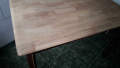 Дървена трапезна  маса , снимка 4
