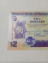 БЕЛИЗ БАНКНОТА 2 ДОЛАРА 2021 г , снимка 3