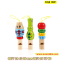 Детска дървена свирка в 3 различни модела - КОД 3601, снимка 2