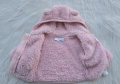 Бебешки пухен суичър за новородено, снимка 3
