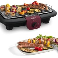 Електрическа Грил скара Тефал Tefal BG90E5 Easy grill 2300 W, снимка 5 - Скари - 45873349