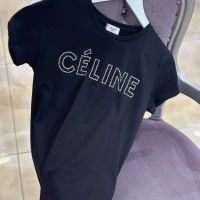 Дамска тениска Celine, снимка 2 - Тениски - 45914676