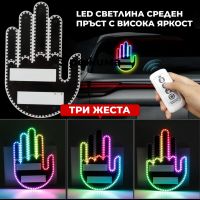 RGB LED светлина за кола с дистанционно, снимка 1 - Аксесоари и консумативи - 45357656
