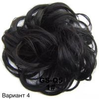 Бърза промяна: Изкуствен кок за коса за изразителен стил Варианти: 1,2,3,4, снимка 5 - Аксесоари за коса - 45100273