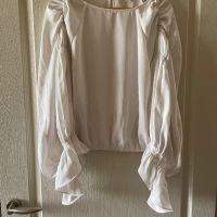 🤩 Нова разкошна сатен елегантна бяла блуза топ буфан ръкав барок бароков стил. , снимка 5 - Корсети, бюстиета, топове - 45299399