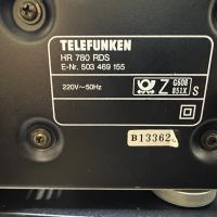 Стерео ресивър TELEFUNKEN HR 780 RDS + Тонколони, снимка 9 - Ресийвъри, усилватели, смесителни пултове - 45275743