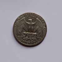 1/4 долар САЩ 1998 ( 2 ) 25 цента Америка 1998 ( 2 ) Американска монета , снимка 3 - Нумизматика и бонистика - 45103381