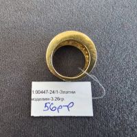 Златен дамски пръстен 3.26гр-14к, снимка 2 - Пръстени - 45287767