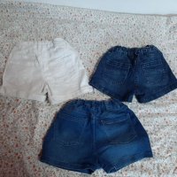 Лот дънкови къси панталонки , снимка 2 - Детски къси панталони - 45161331