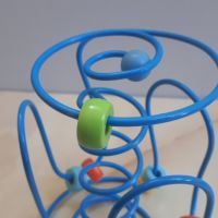 Метална играчка с пръстени за малки деца, снимка 5 - Образователни игри - 45761121