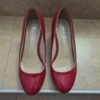 35н. Нови лачени обувки на ток, снимка 4 - Дамски обувки на ток - 45093870