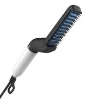 Електрическа четка с керамична плоча за изправяне на коса и брада, снимка 2 - Други - 45398876