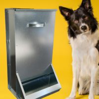 Хранилка за куче или котка, метална (контейнерна - тип седмична), снимка 3 - За кучета - 45155678
