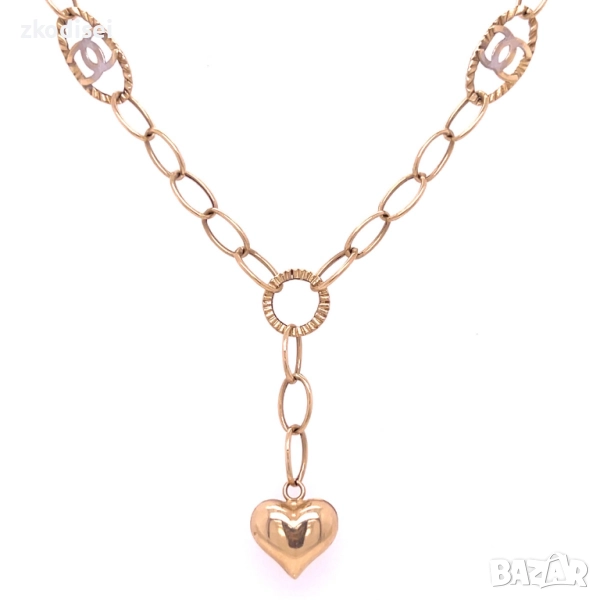 Златнo колие 5,51гр. 41,0см. 14кр. проба:585 модел:33763-1, снимка 1