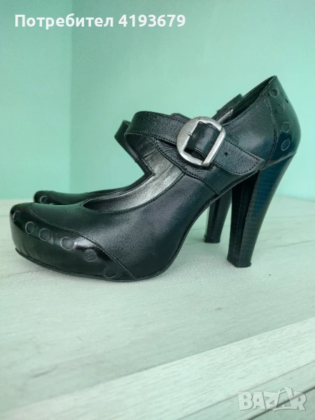 Страхотни обувки естествена кожа 39 номер, снимка 1