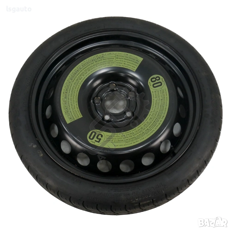 Резервна гума 5x112 патерица R19 AUDI A4 (B8) 2008-2015 ID: 156692, снимка 1