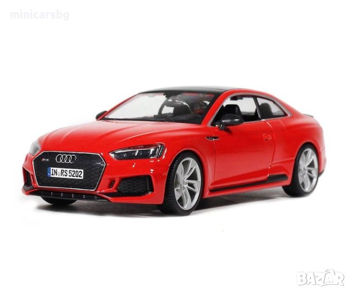 Метални колички: Audi RS 5 Coupe - Bburago, снимка 1