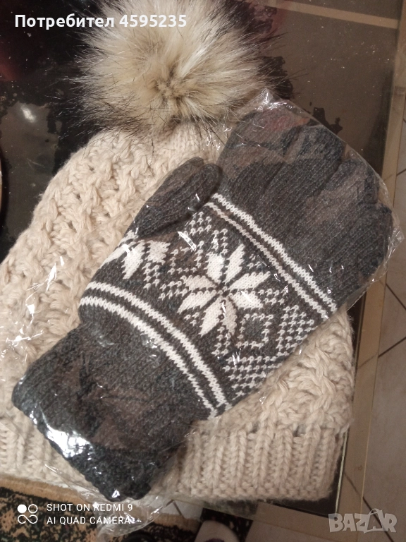 Ръкавици шапки, снимка 1