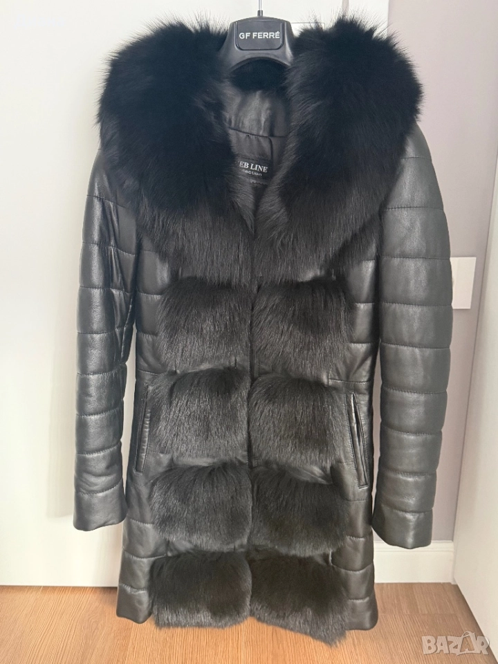 Дамско кожено яке, снимка 1