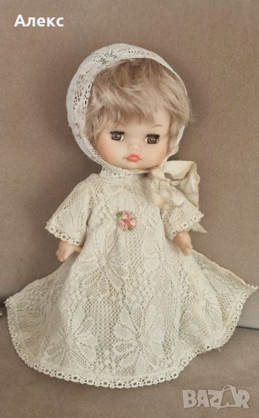 Винтидж кукла, маркиран, 1960г–1970г–Effe Franca Made In Italy, снимка 1