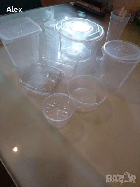 Пластмасови кутии за еднократна употреба Метро, снимка 1