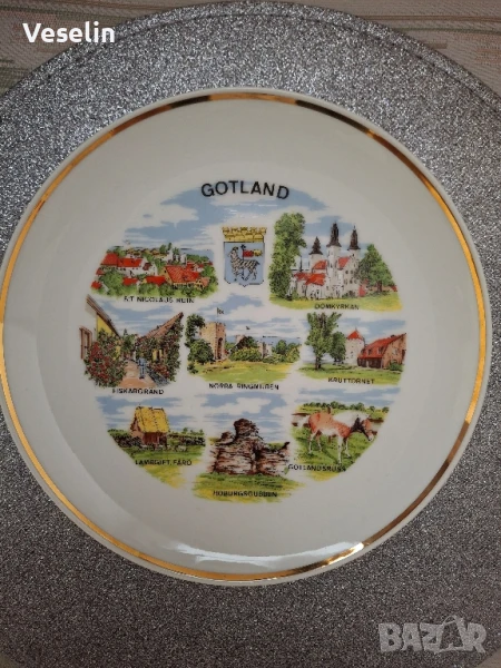 колекционерска чиния за стена , снимка 1