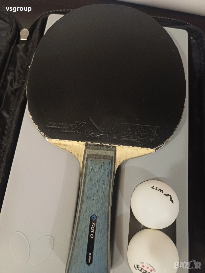 Xiom Solo + гуми Yasaka Rakza, снимка 1