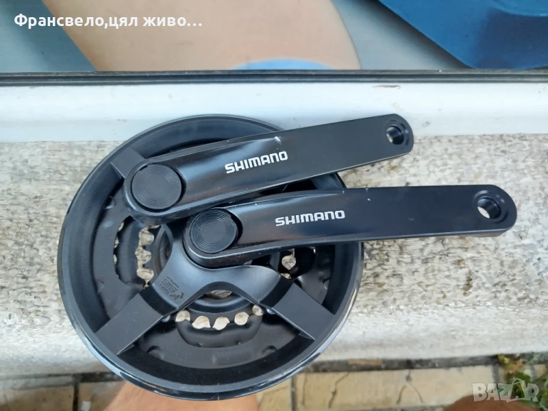 Курбел за велосипед колело Shimano fc ty 301, снимка 1
