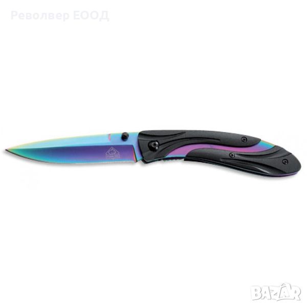 Сгъваем нож Puma Tec /с алуминиева дръжка/ - 9 см, снимка 1