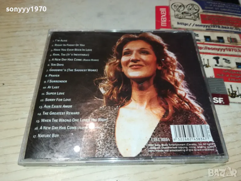 CELINE DION CD 2404250810, снимка 1