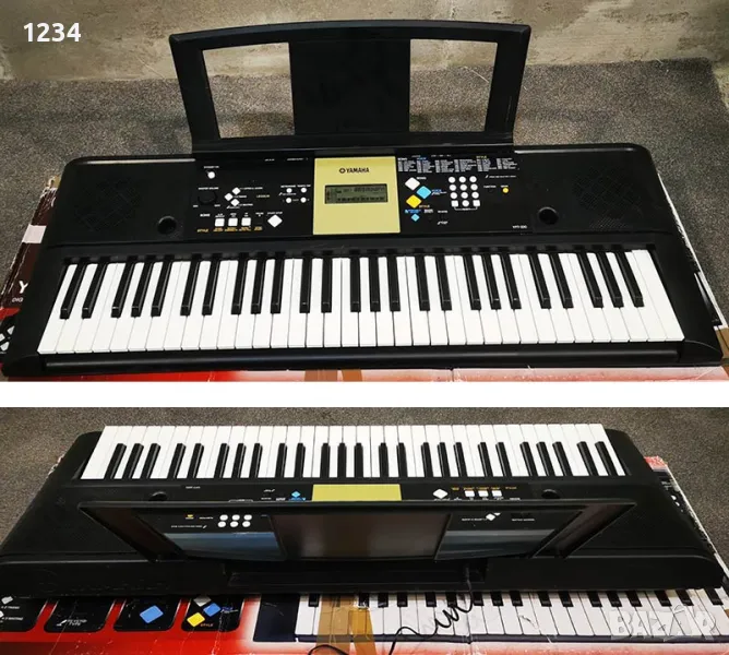 синтезатор клавир YAMAHA YPT-220 пиано с 5 октави в отлично състояние, снимка 1