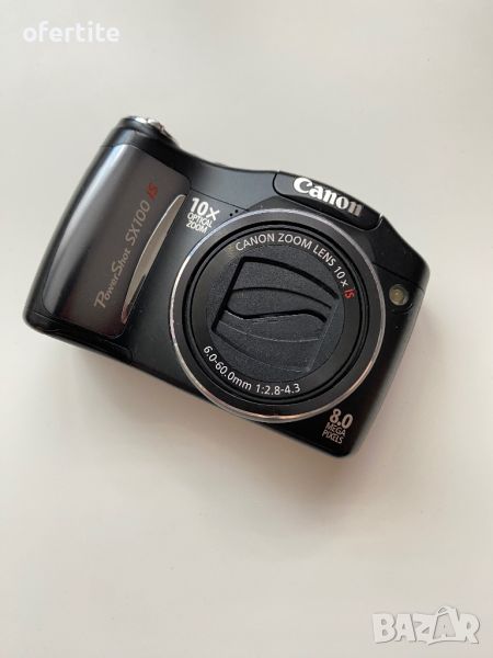 ✅ Canon 🔝 Power Shot SX100 IS, снимка 1