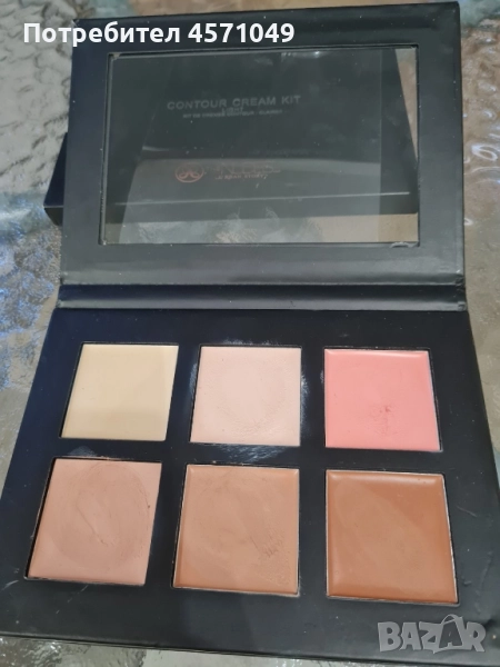 Комплект четки и палитра , снимка 1