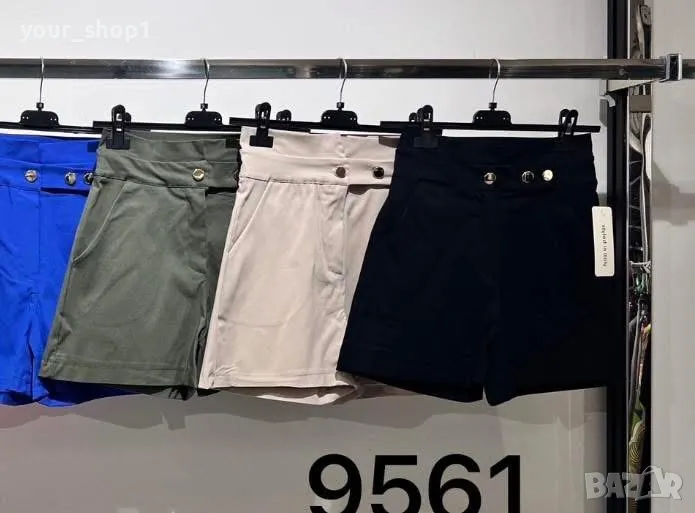 Дамски къси панталони в черно, снимка 1