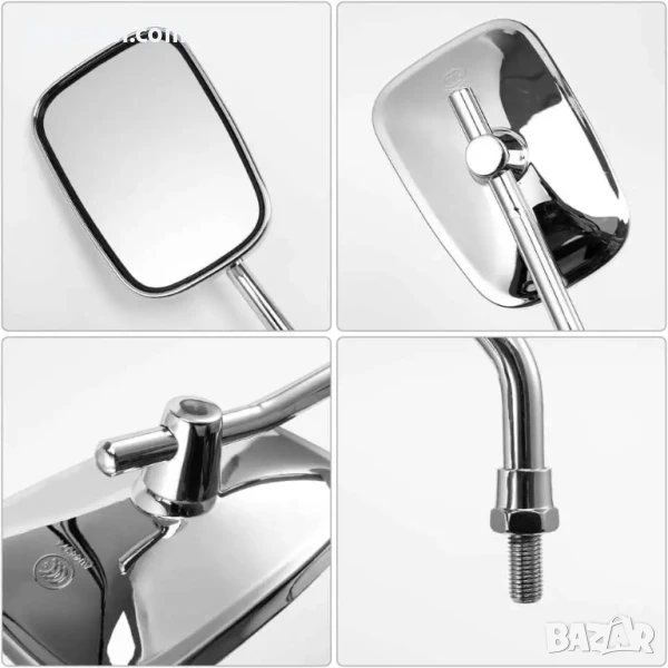 Огледала за мотор -Ф10мм 2бр/к-т -4007, снимка 1