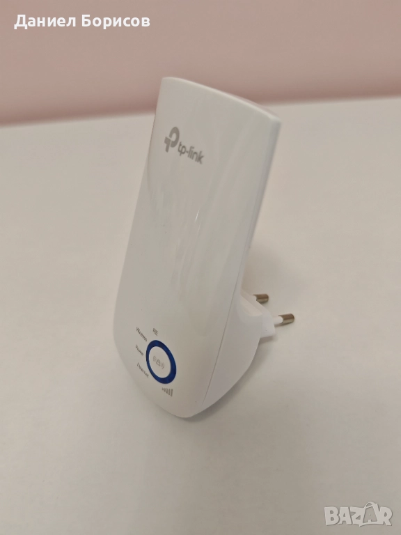 Wi-Fi усилвател (Range Extender) TP-Link TL-WA850RE, 300Mbps, снимка 1