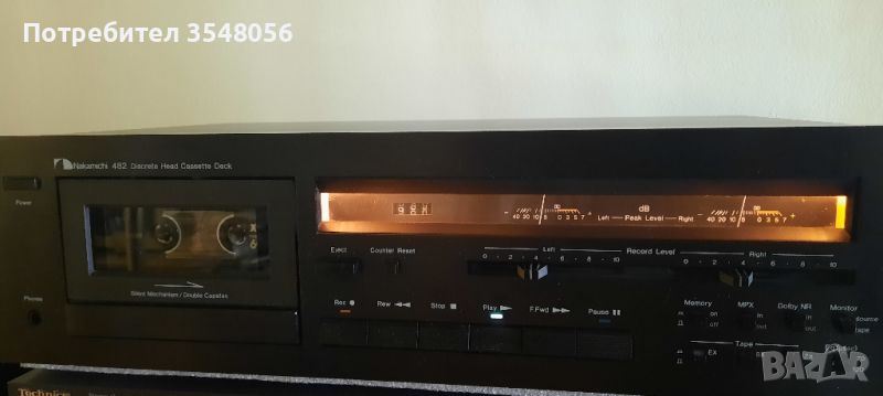 триглав касетен дек Nakamichi 482, снимка 1