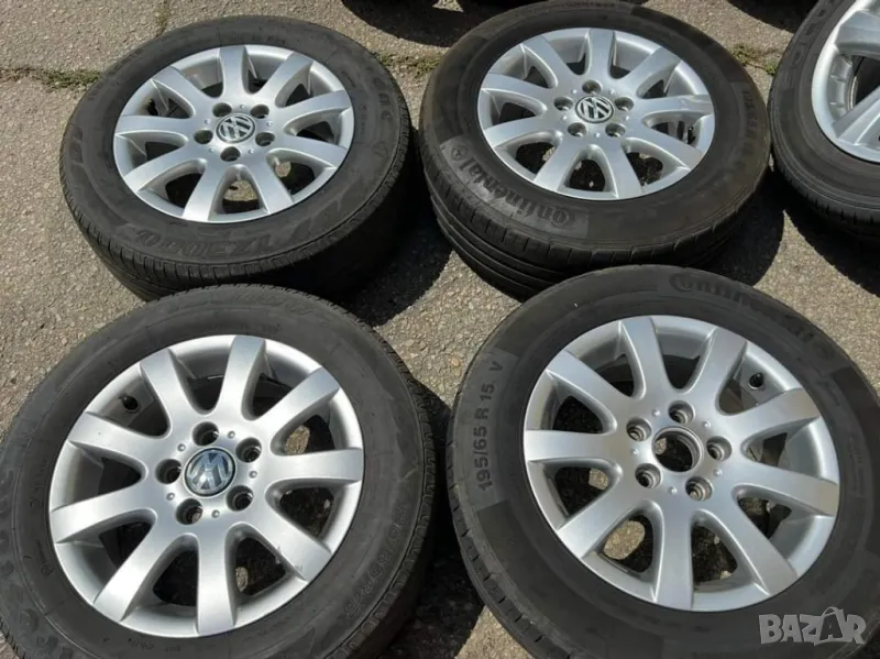 Джанти Лети 5х112 15 цола VW Audi Seat Skoda 5x112
ET 50 J 6.5 , снимка 1