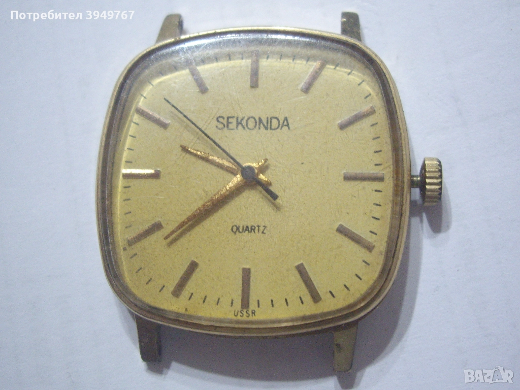 Позлатен часовник., снимка 1