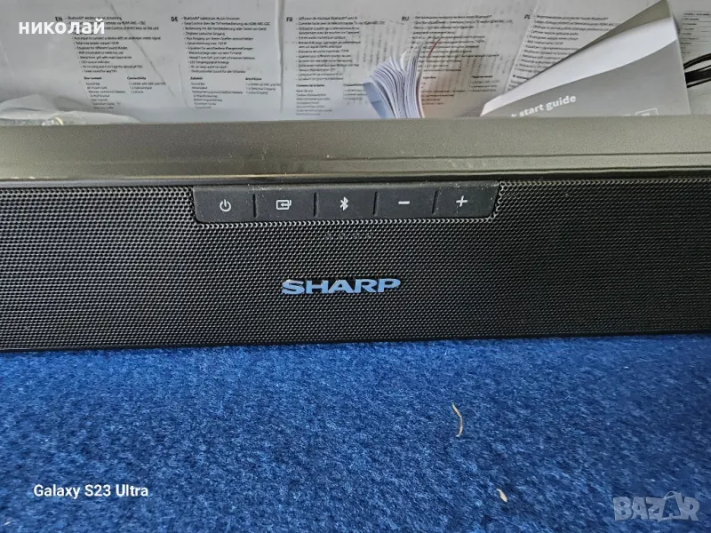 Soundbar Sharp HT-SB140, 2.0, 150 W, Bluetooth, Черен, снимка 1