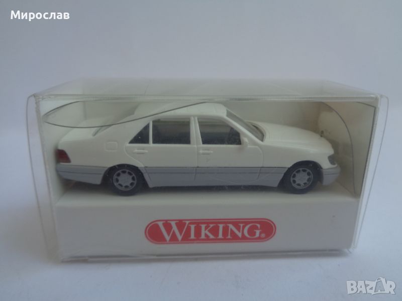  WIKING 1:87 H0 MERCEDES BENZ 500 SEL S 500 КОЛИЧКА МОДЕЛ, снимка 1