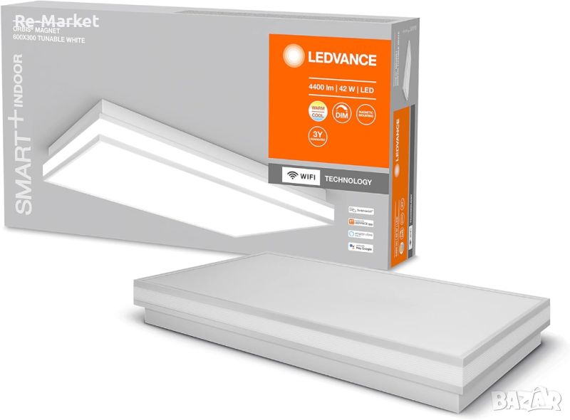 Ledvance LED Димируема лампа SMART+ MAGNET 42W/230V 3000-6500K Wi-Fi, снимка 1